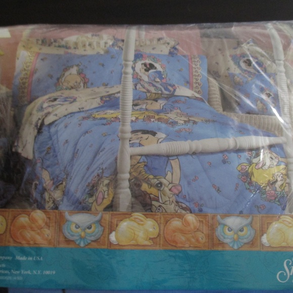 Vtg SnowWhite&7 Dwarfs 3pc Twin Sheet Set(2 Avail) - Picture 4 of 7